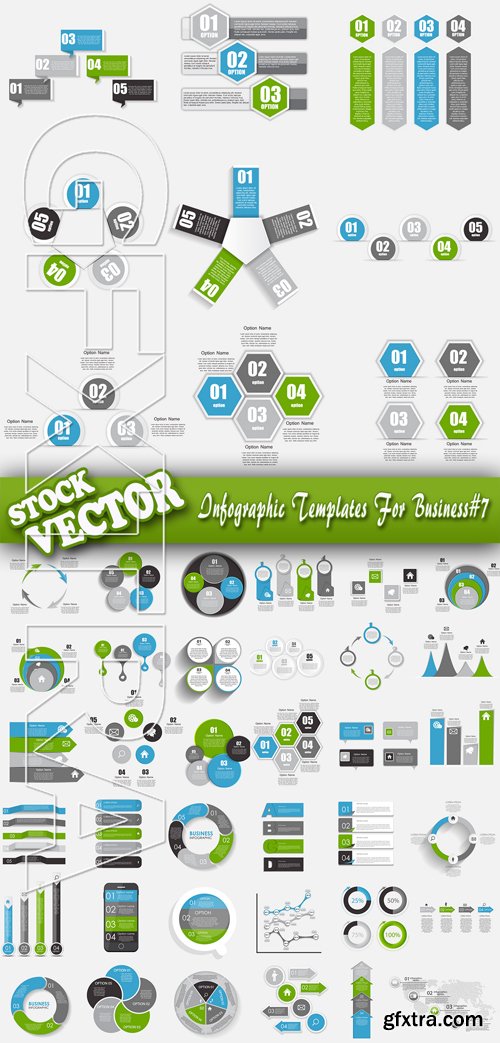 Stock Vector - Infographic Templates For Business#7