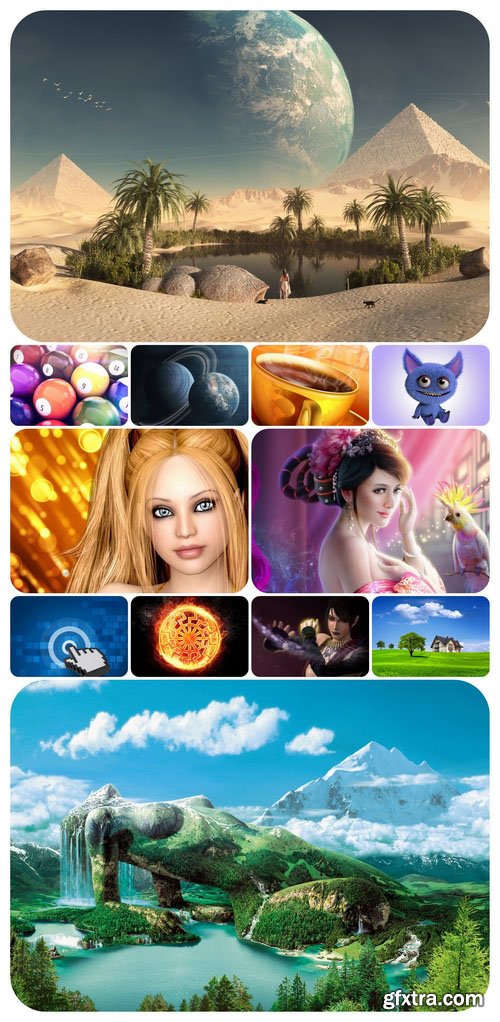 3D graphics wallpaper collection Part 48