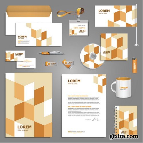 Stock Vectors - Corporate Templates For your Company, 25xEPS