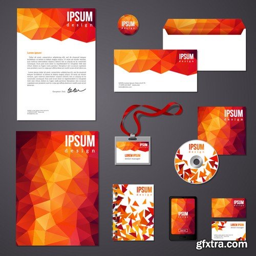 Stock Vectors - Corporate Templates For your Company, 25xEPS