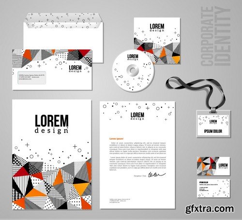 Stock Vectors - Corporate Templates For your Company, 25xEPS