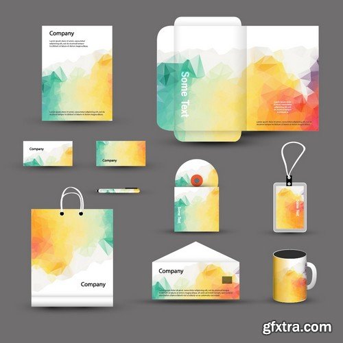 Stock Vectors - Corporate Templates For your Company, 25xEPS