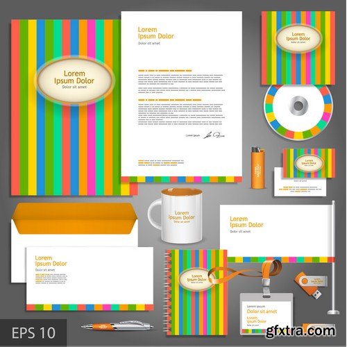 Stock Vectors - Corporate Templates For your Company, 25xEPS