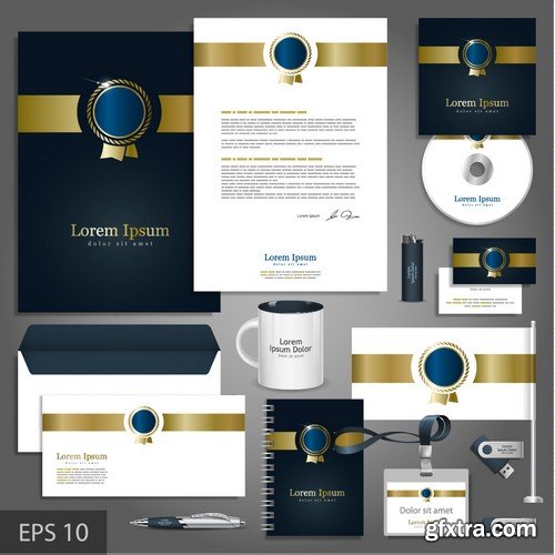 Stock Vectors - Corporate Templates For your Company, 25xEPS