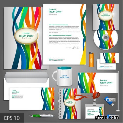 Stock Vectors - Corporate Templates For your Company, 25xEPS