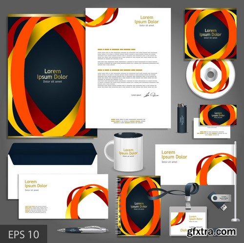 Stock Vectors - Corporate Templates For your Company, 25xEPS