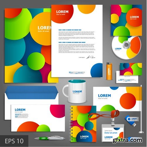 Stock Vectors - Corporate Templates For your Company, 25xEPS