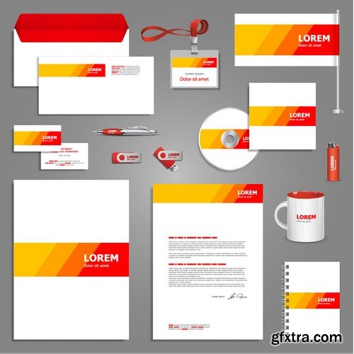 Stock Vectors - Corporate Templates For your Company, 25xEPS