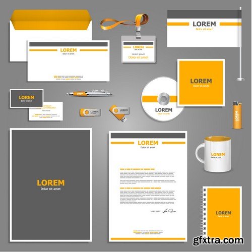 Stock Vectors - Corporate Templates For your Company, 25xEPS