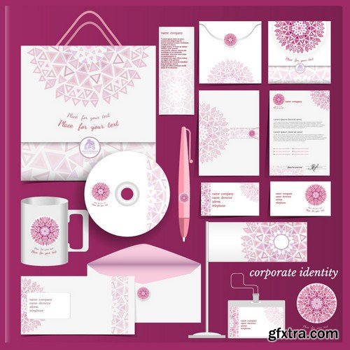 Stock Vectors - Corporate Templates For your Company, 25xEPS