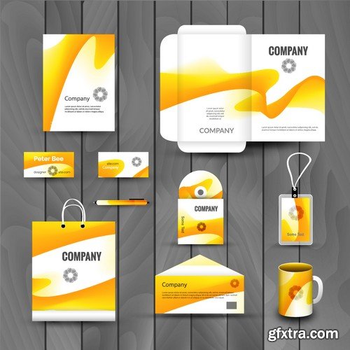 Stock Vectors - Corporate Templates For your Company, 25xEPS