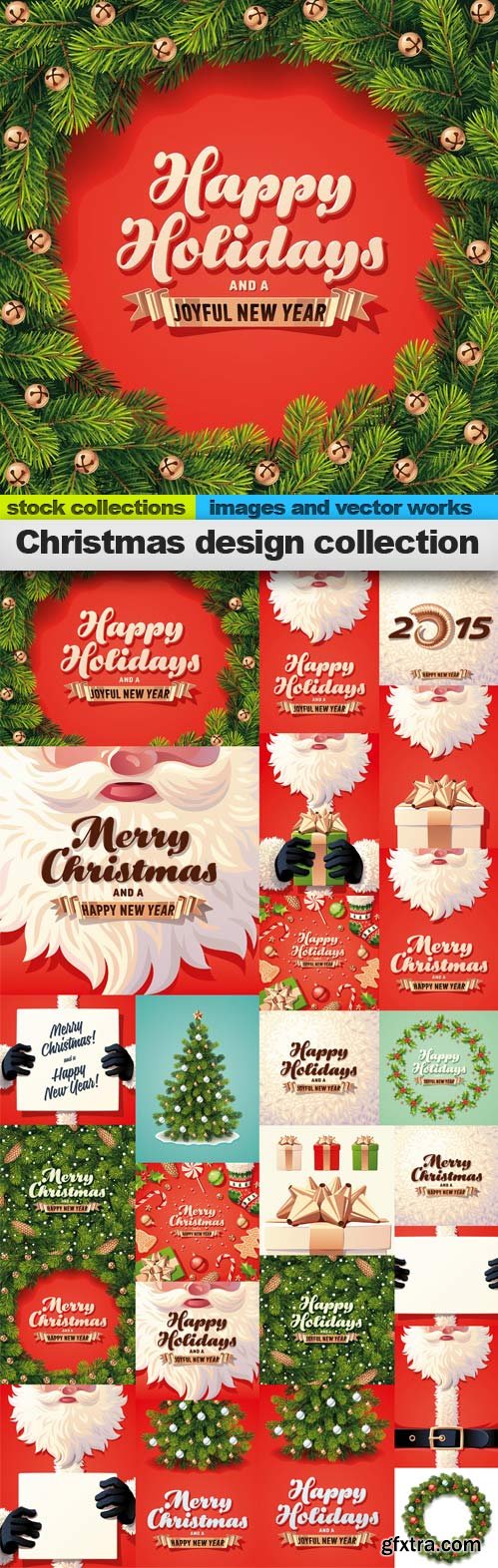 Christmas design collection,&nbsp;25 x EPS