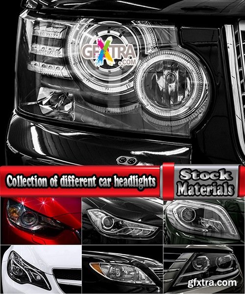 Collection of different car headlights 25 UHQ Jpeg