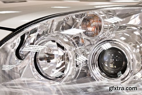 Collection of different car headlights 25 UHQ Jpeg