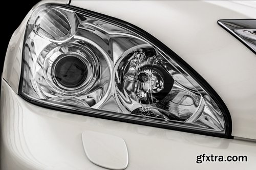 Collection of different car headlights 25 UHQ Jpeg