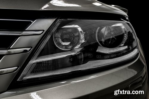 Collection of different car headlights 25 UHQ Jpeg