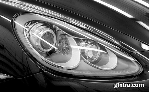 Collection of different car headlights 25 UHQ Jpeg