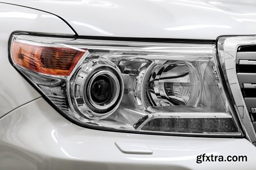 Collection of different car headlights 25 UHQ Jpeg