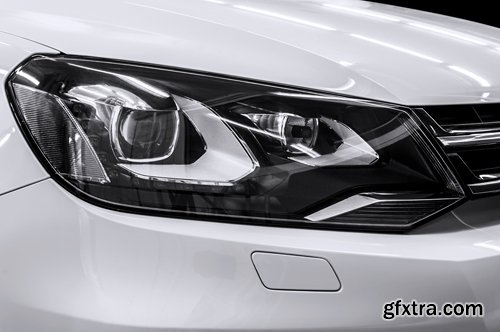 Collection of different car headlights 25 UHQ Jpeg