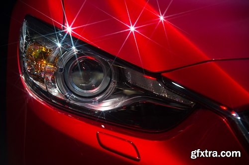 Collection of different car headlights 25 UHQ Jpeg