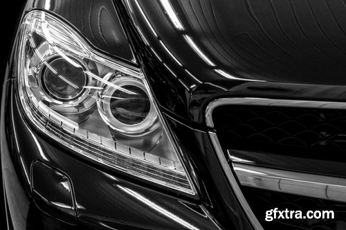 Collection of different car headlights 25 UHQ Jpeg