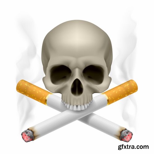 Collection of images of the anti smoking vector 25 Eps