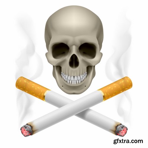 Collection of images of the anti smoking vector 25 Eps