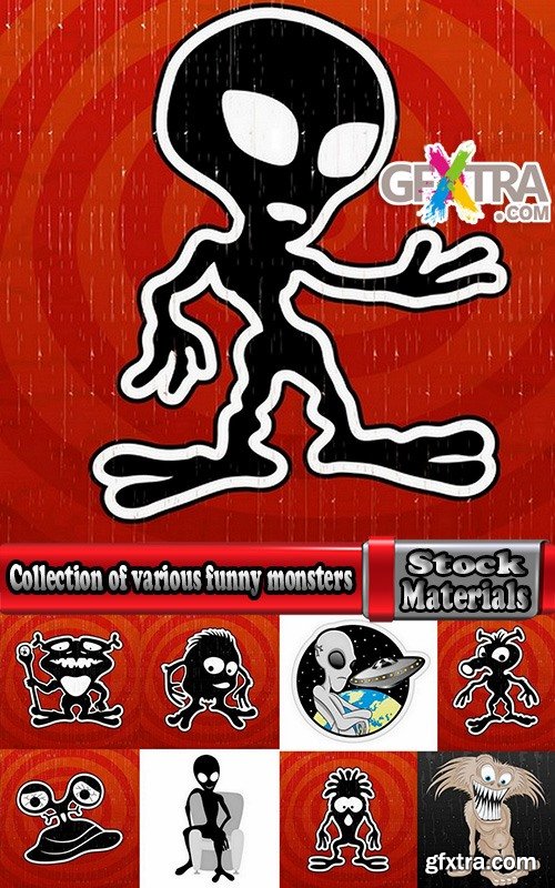 Collection of various funny monsters 25 Eps