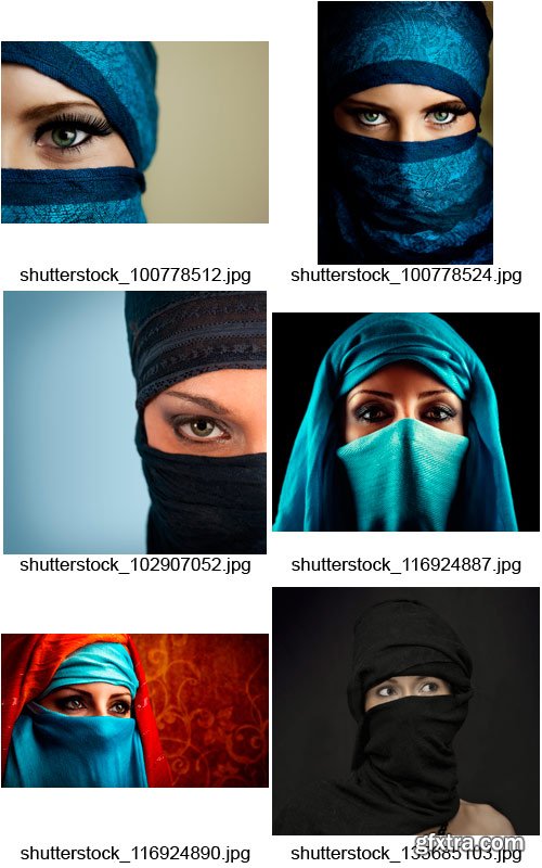 Amazing SS - Women in Hijab, 25xJPGs