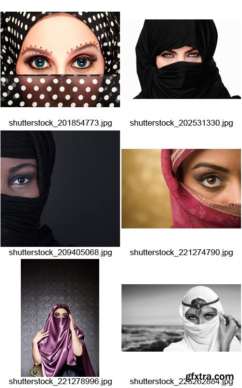 Amazing SS - Women in Hijab, 25xJPGs