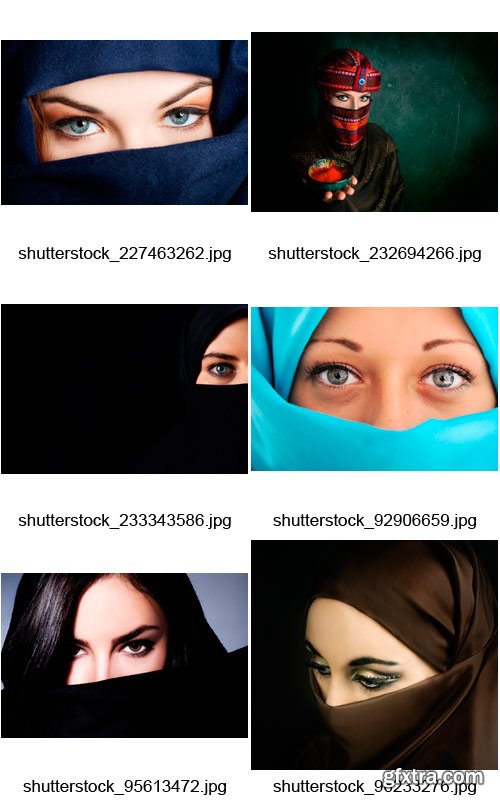 Amazing SS - Women in Hijab, 25xJPGs