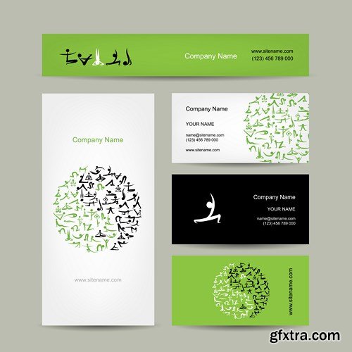 Design Cards of the Company, 25xEPS