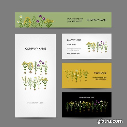 Design Cards of the Company, 25xEPS