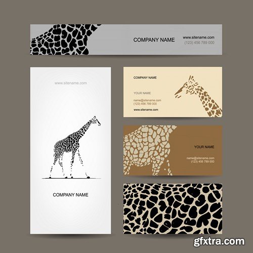 Design Cards of the Company, 25xEPS