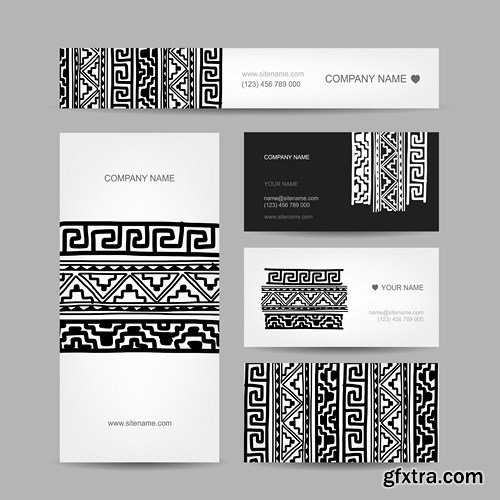 Design Cards of the Company, 25xEPS