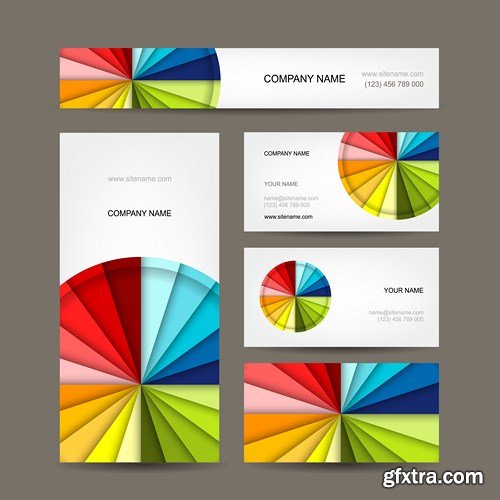 Design Cards of the Company, 25xEPS