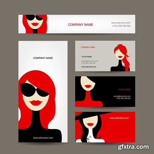 Design Cards of the Company, 25xEPS