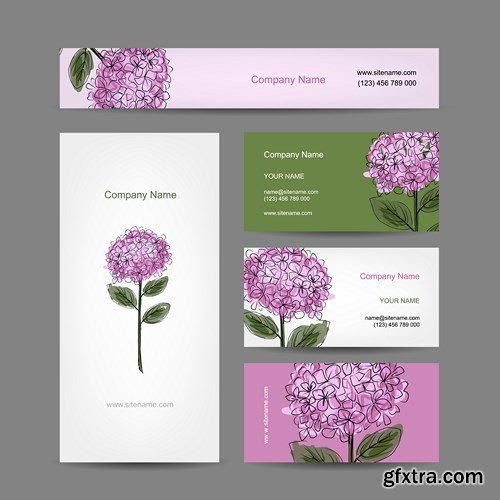 Design Cards of the Company, 25xEPS