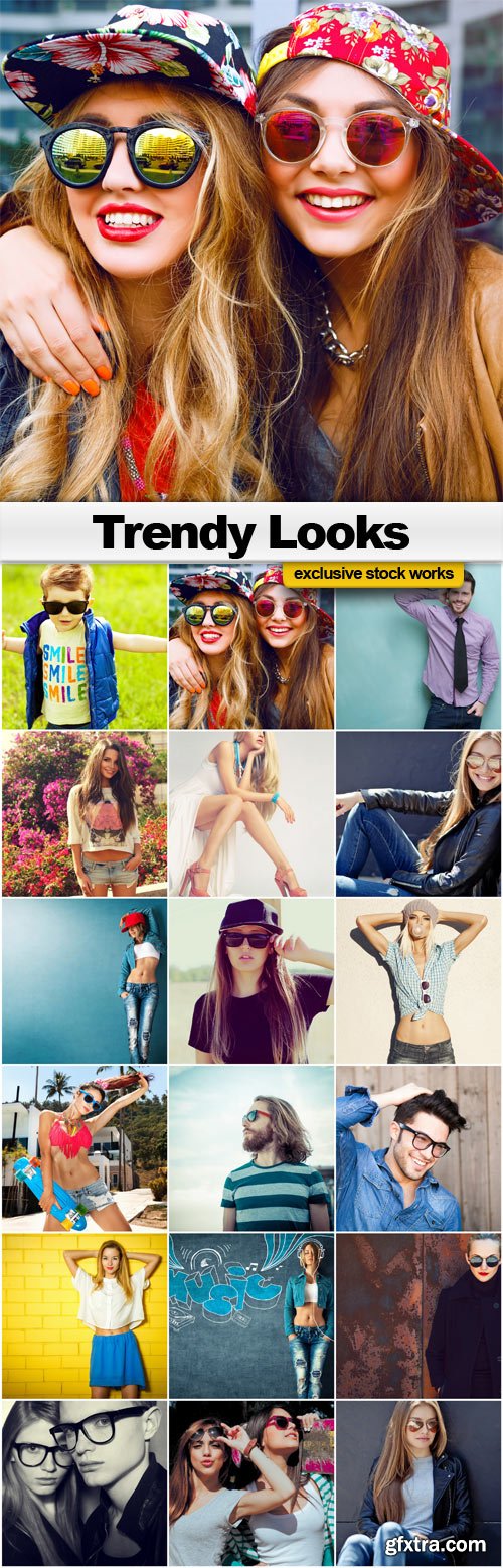 Trendy Looks - 25x JPEGs