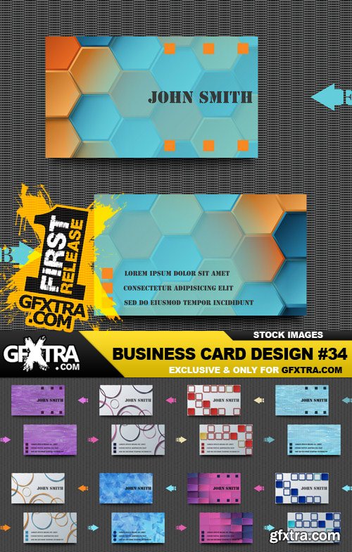 Business Card Design #34 - 30 Vector