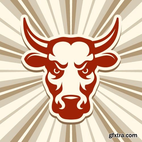 Cow Logos & Designs 25xEPS