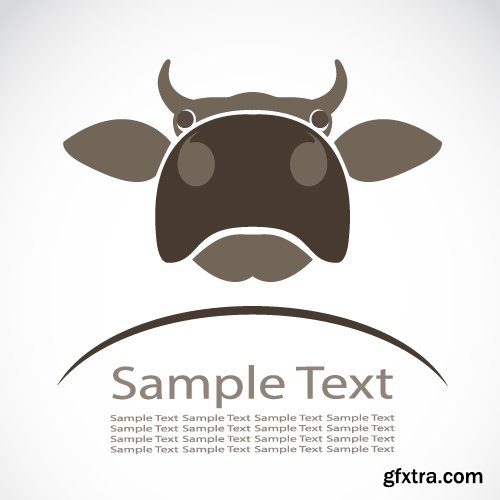 Cow Logos & Designs 25xEPS