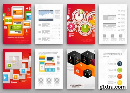 Big Collection of Businesss of Flyers and Brochures, 25xEPS