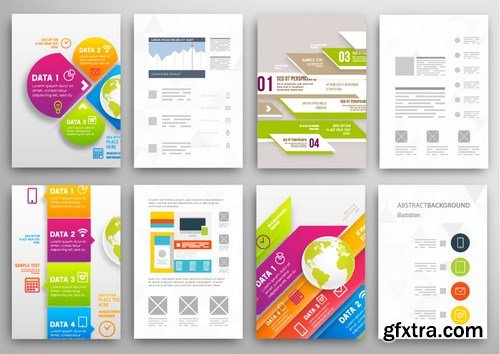 Big Collection of Businesss of Flyers and Brochures, 25xEPS