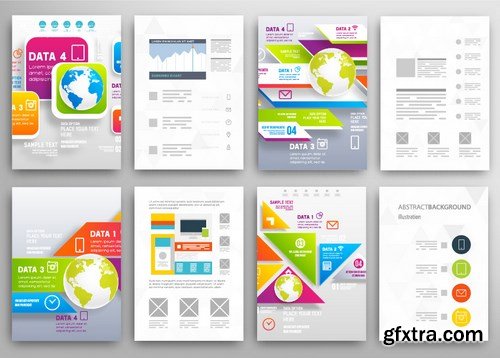 Big Collection of Businesss of Flyers and Brochures, 25xEPS