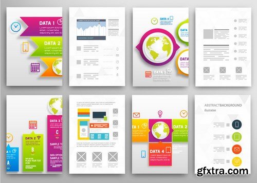 Big Collection of Businesss of Flyers and Brochures, 25xEPS