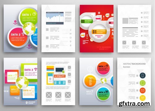 Big Collection of Businesss of Flyers and Brochures, 25xEPS