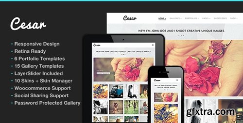 ThemeForest - Cesar v1.2.4 - Responsive Portfolio Photography Theme