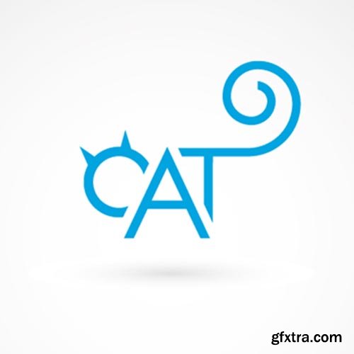 Cat Logos 25xEPS