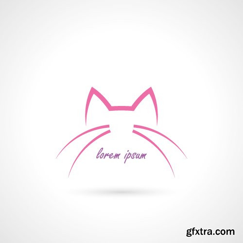 Cat Logos 25xEPS